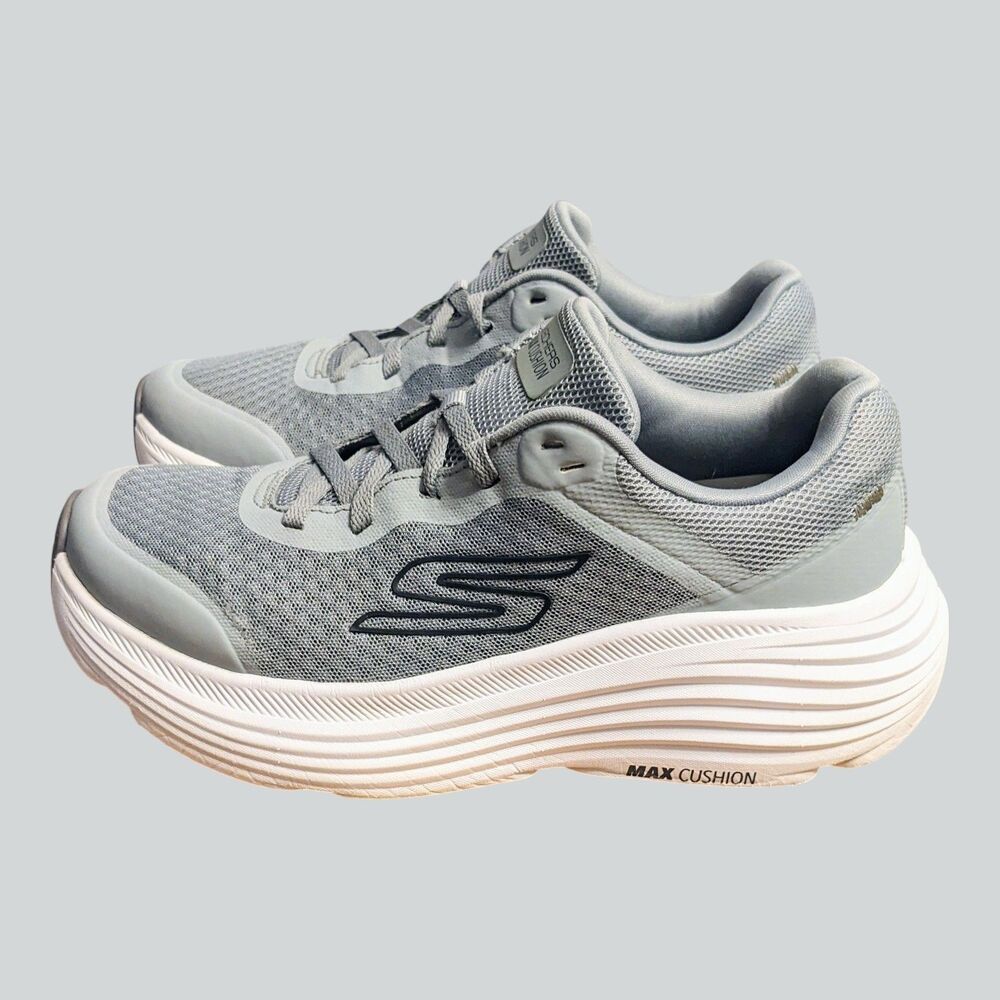 Skechers Max Cushioning Endeavour Sneakers Men's 7 Charcoal Extra Wide 220613WW